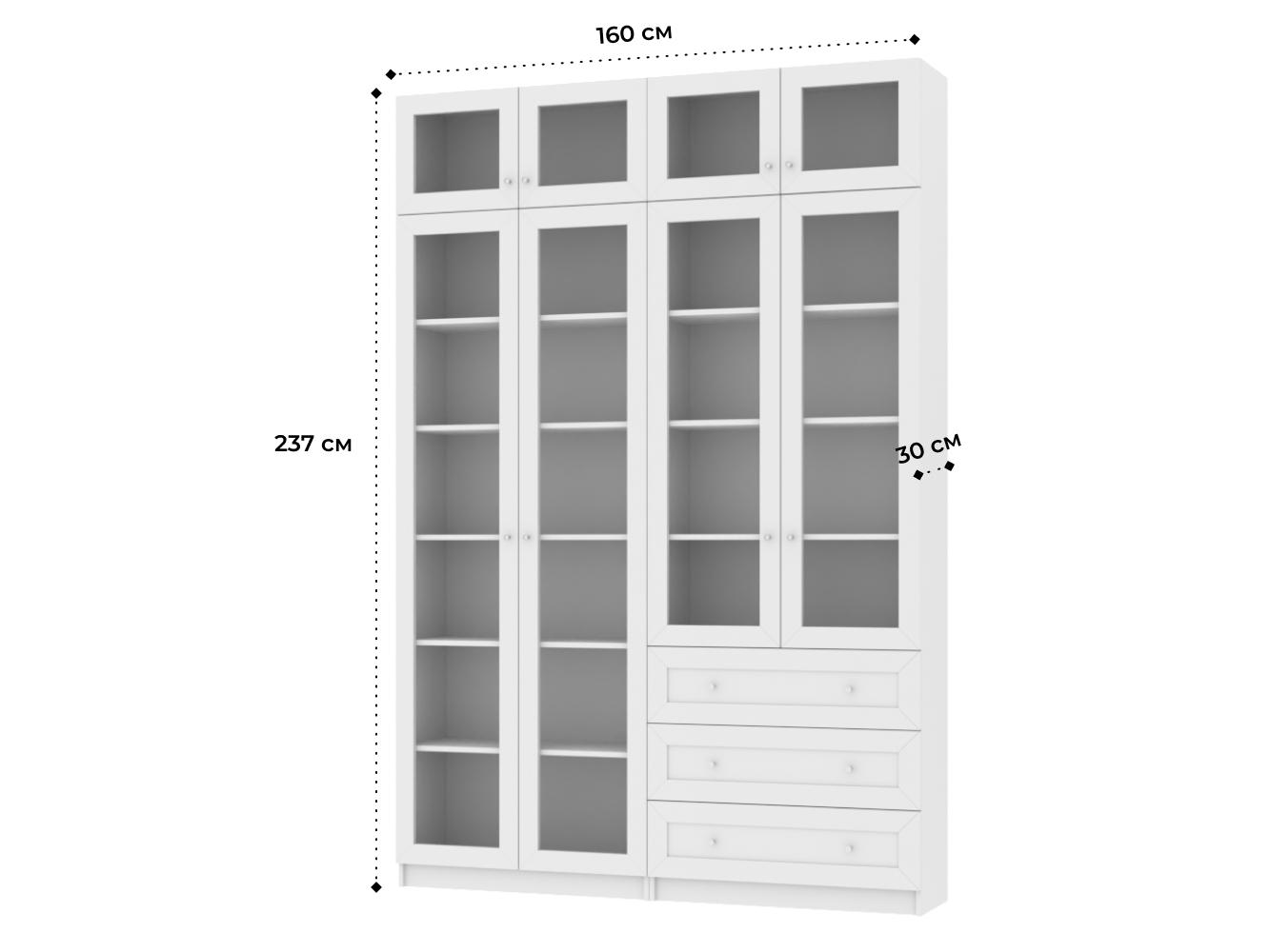 Книжный шкаф Билли 363 white ИКЕА (IKEA) изображение товара