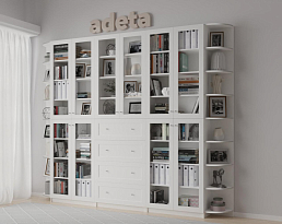 Изображение товара Книжный шкаф Билли 424 white ИКЕА (IKEA) на сайте adeta.ru