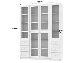 Изображение товара Книжный шкаф Билли 362 white ИКЕА (IKEA) на сайте adeta.ru